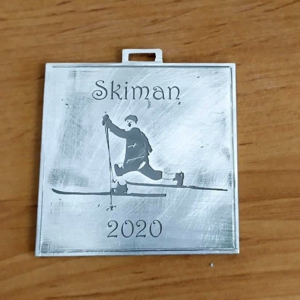 Skiman 2020 medaile